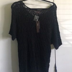 Short sleeve sweater